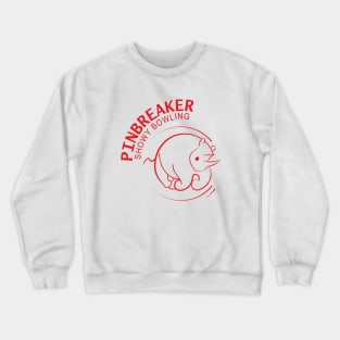 Pinbreaker - Showy Bowling (red) Crewneck Sweatshirt